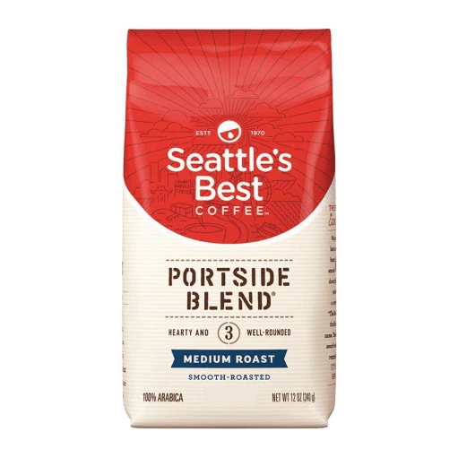 Pre-Order Seattle's Best Coffee Portside Blend Medium Roast WHOLE BEAN 340gr (6 Pack) 3 Pre-Order Seattle's Best Coffee Portside Blend Medium Roast WHOLE BEAN 340gr (6 Pack)