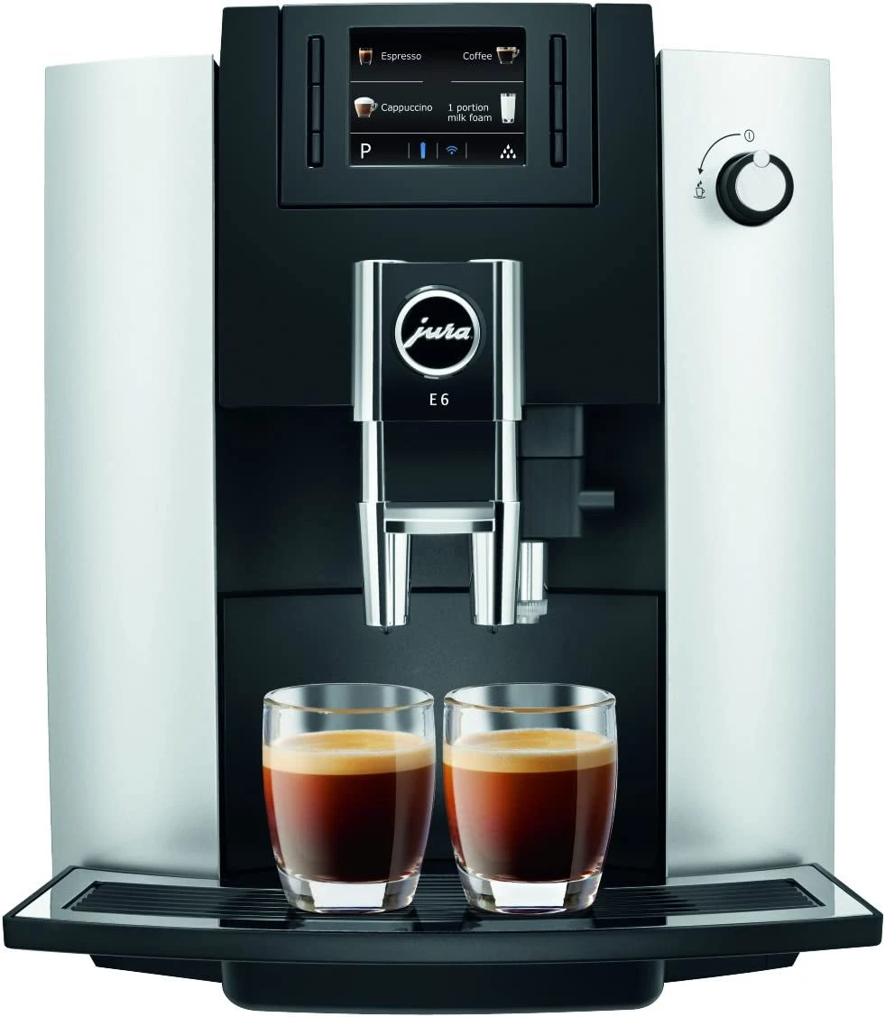 Used - Jura E6 Platinum Super Automatic Coffee Machine 3 Used - Jura E6 Platinum Super Automatic Coffee Machine