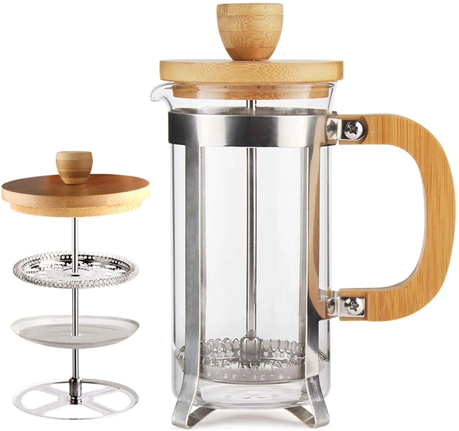 Accessories French Press 600ml - Stainless Steel 3 Accessories French Press 600ml - Stainless Steel