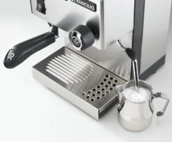 RANCILIO SILVIA 120V INOX, NEW VERSION M V6 -Coffee Related Shop Rancilio Silvia M Stainless Steel Semi Automatic Espresso Machine 6