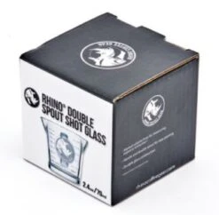 Accessories Rhinowares Double Spout Shot Glass -Coffee Related Shop RhinoShotGlass DoubleSpout 4