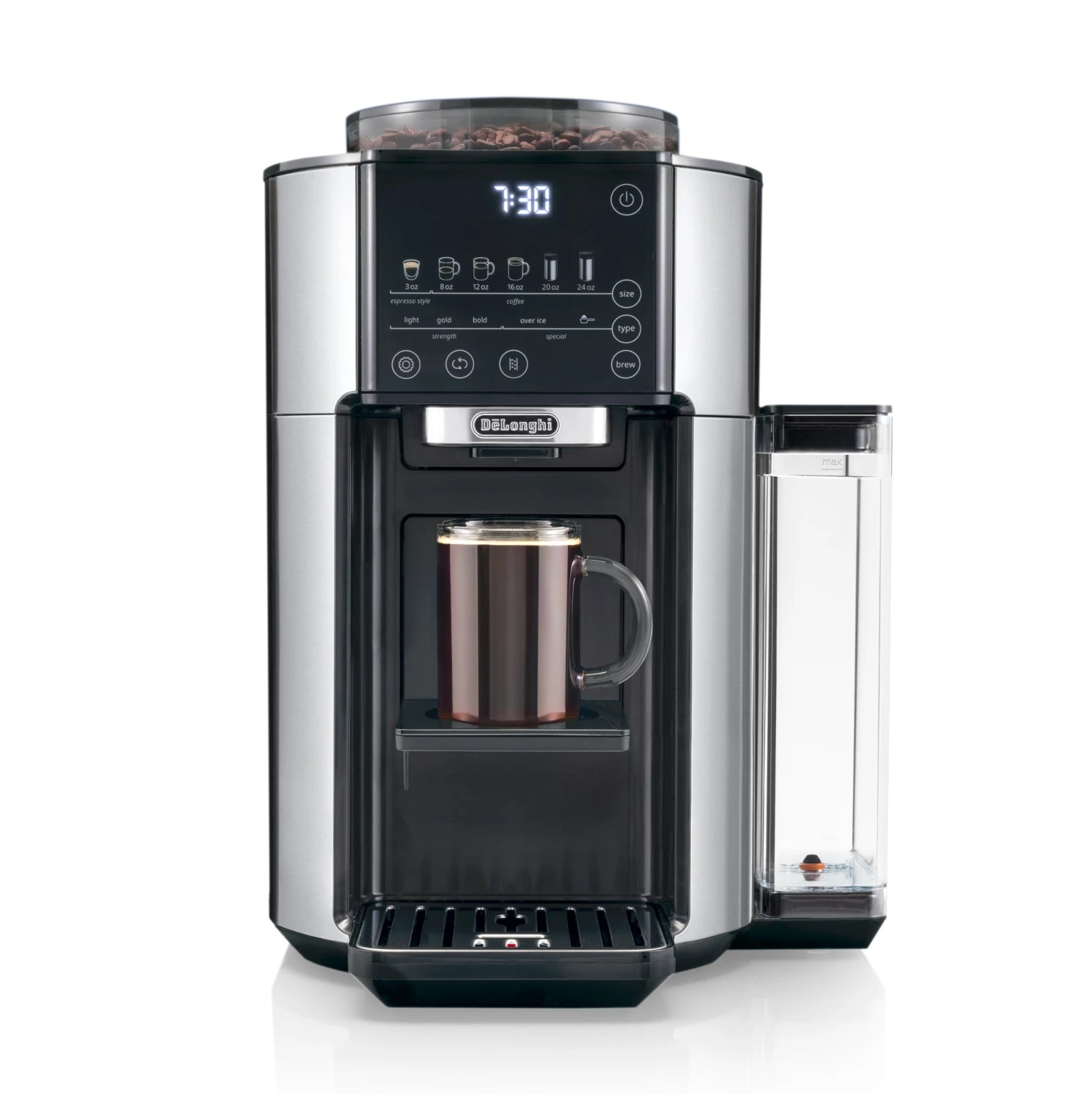 De'Longhi TrueBrew Automatic Coffee Machine - Stainless - CAM51025MB 3 De'Longhi TrueBrew Automatic Coffee Machine - Stainless - CAM51025MB