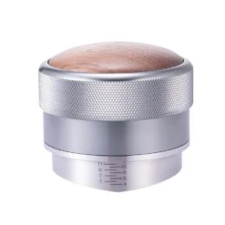 Accessories Coffee Coffee Distributor/Leveler Tool 3 Leaf Clover Base W/Wood Top 58mm