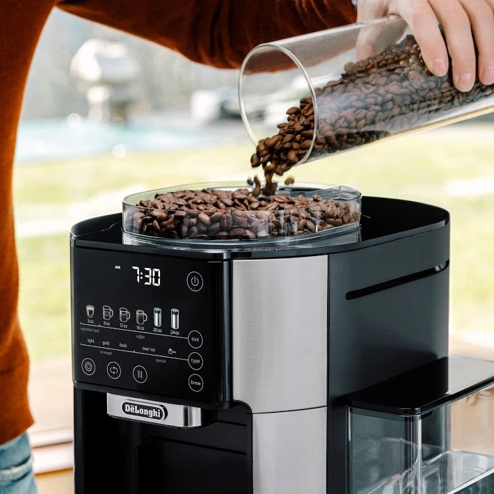 De'Longhi TrueBrew Automatic Coffee Machine - Stainless - CAM51025MB 6 De'Longhi TrueBrew Automatic Coffee Machine - Stainless - CAM51025MB - Image 4