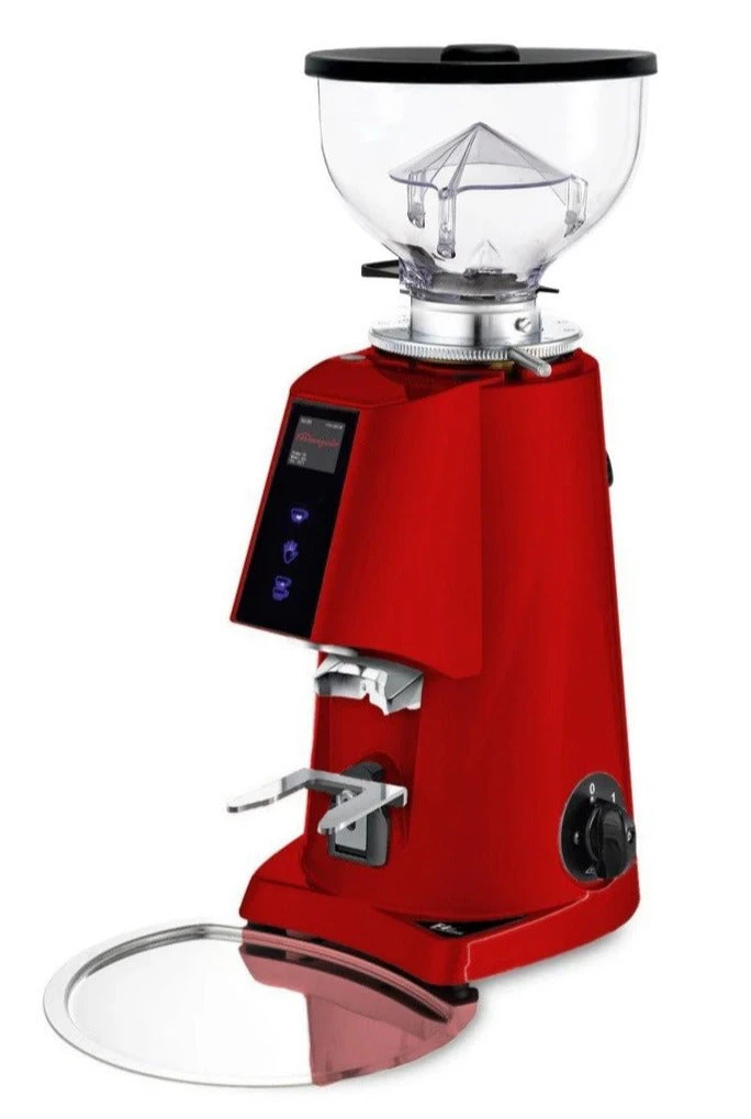 Fiorenzato F4 Nano V2 Electronic Espresso Burr Grinder - RED 3 Fiorenzato F4 Nano V2 Electronic Espresso Burr Grinder - RED